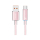 Kabel USAMS Kabel US-SJ658 6A USB-A do USB-C 1,2m różowy